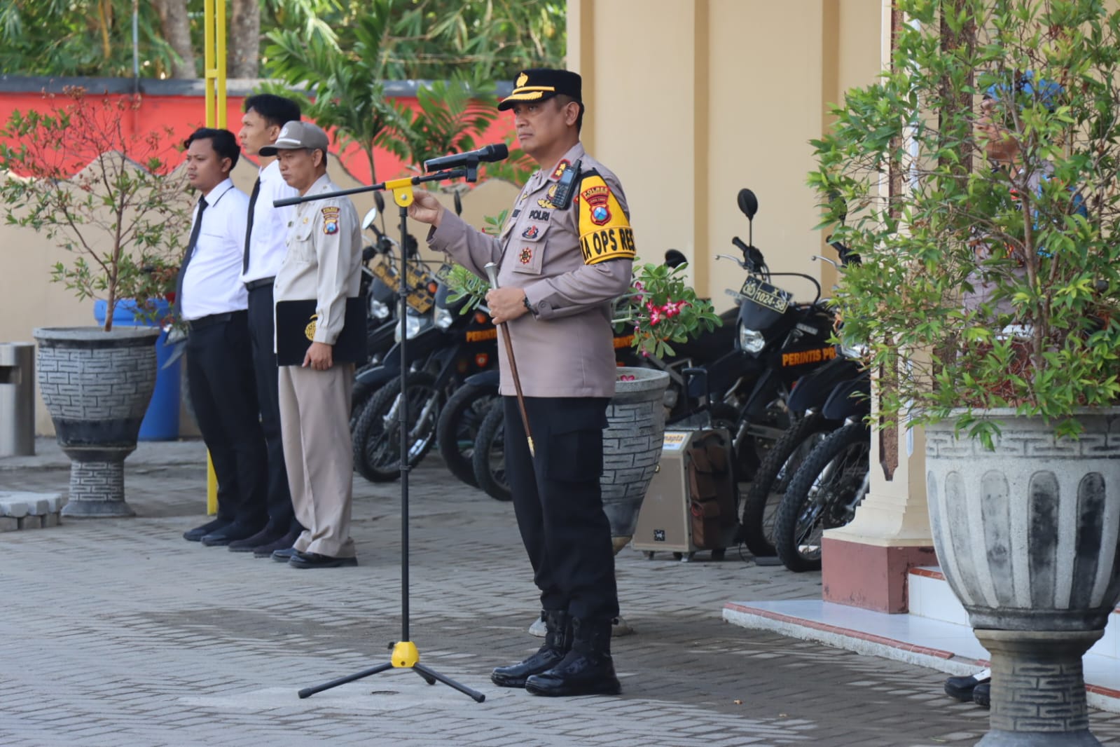 Sukseskan Pemilu 2024, Kapolres Bojonegoro Ingatkan Anggotanya Jaga Netralitas