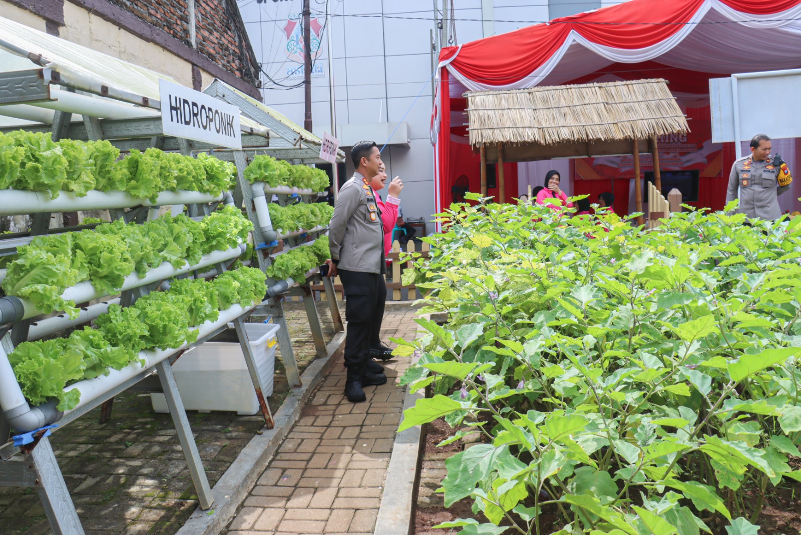Polres Bojonegoro dan Bhayangkari Dukung Ketahanan Pangan Lewat Peluncuran P2L