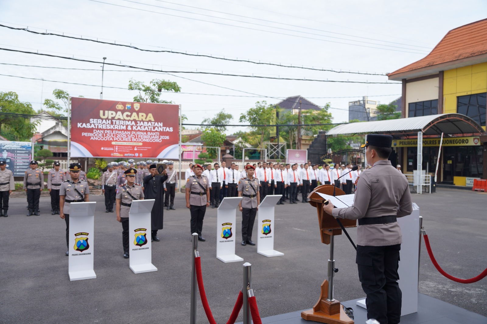 Mutasi Pejabat Utama Polres Bojonegoro, Kasat Reskrim dan Kasat Lantas Berganti
